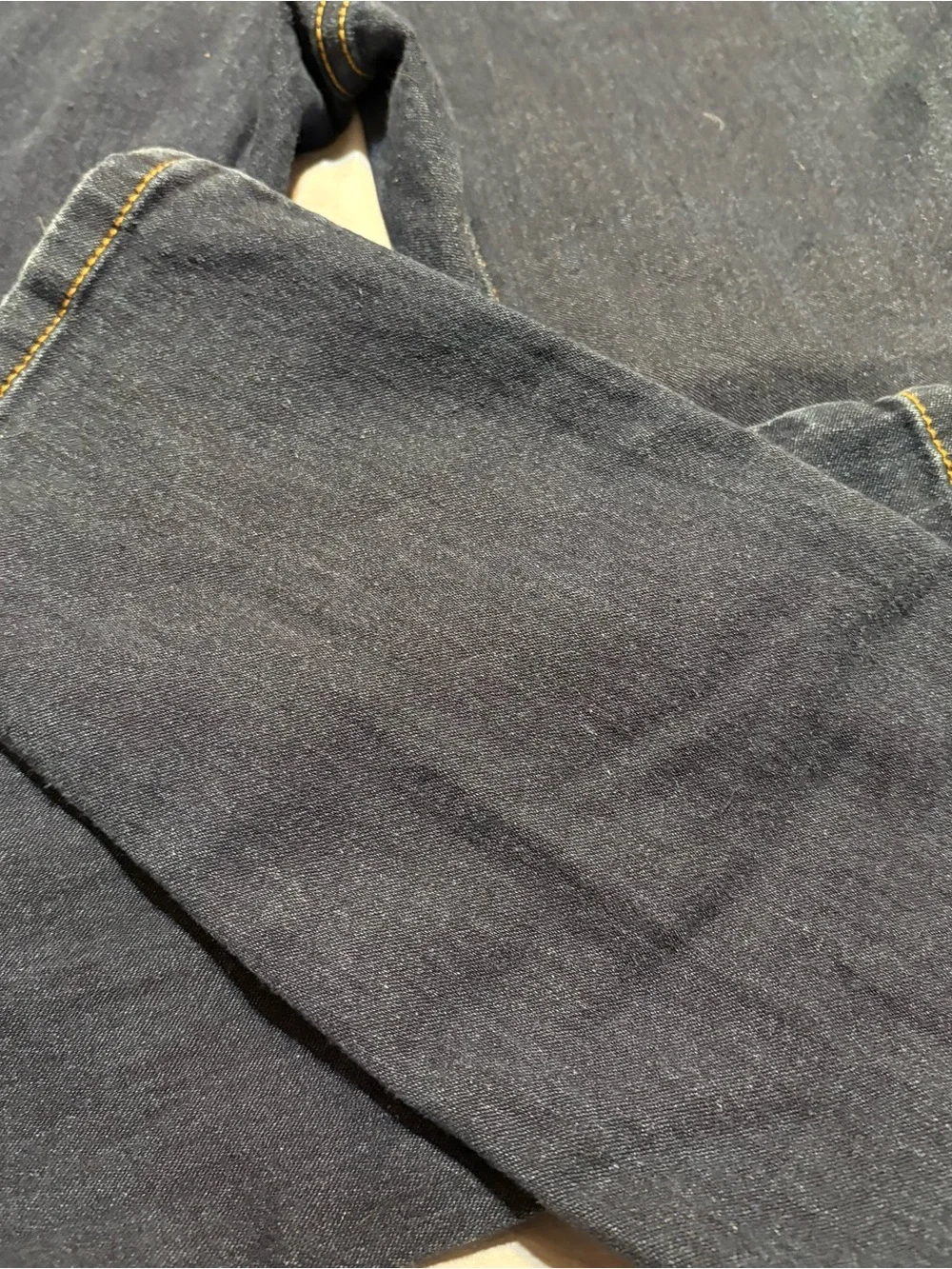 Michael Kors Men's Navy Slim Jeans with Contrast Stitching
